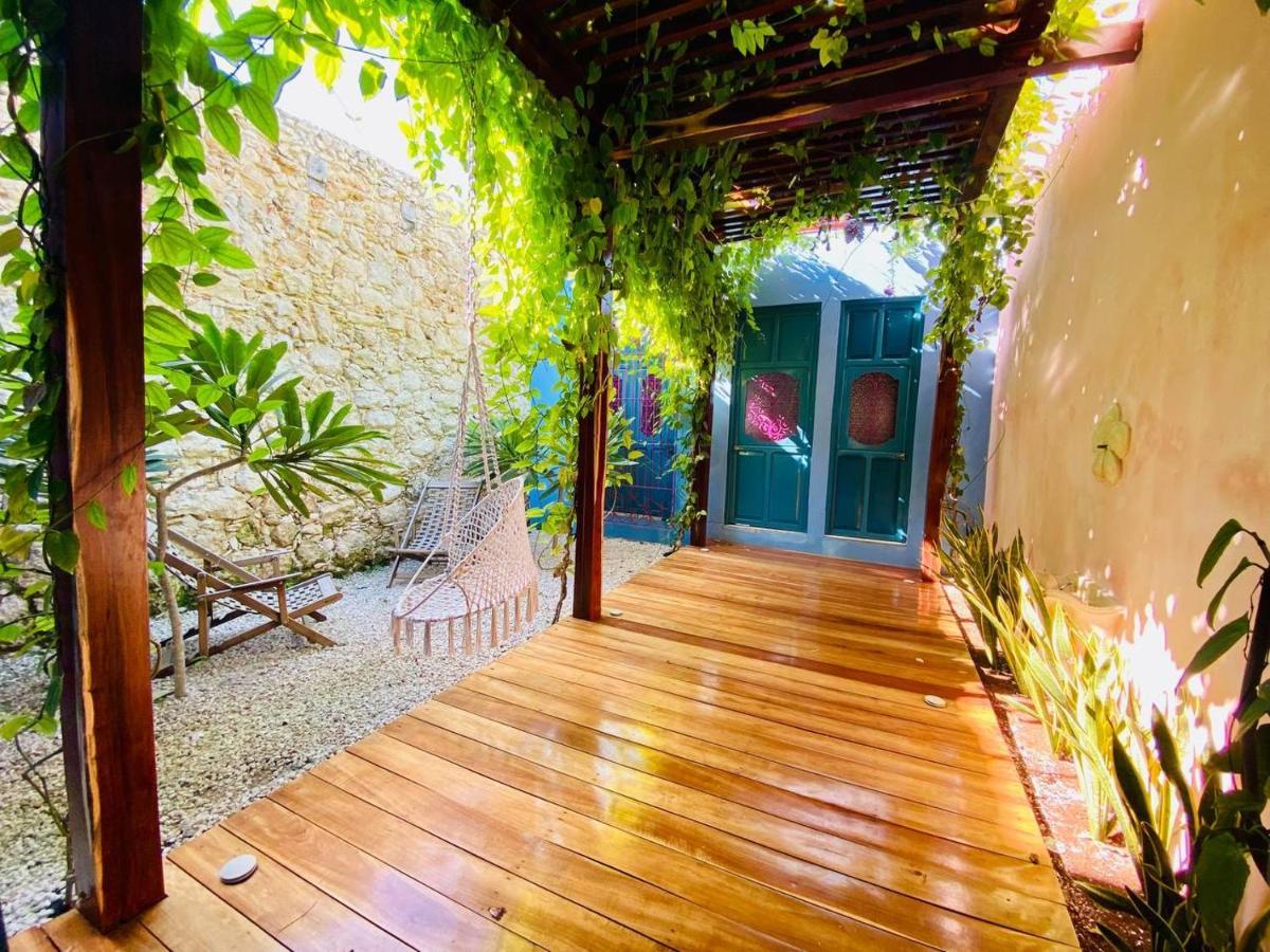 Casa Nicté, hospédate en una casa del siglo XVIII Campeche Exterior foto